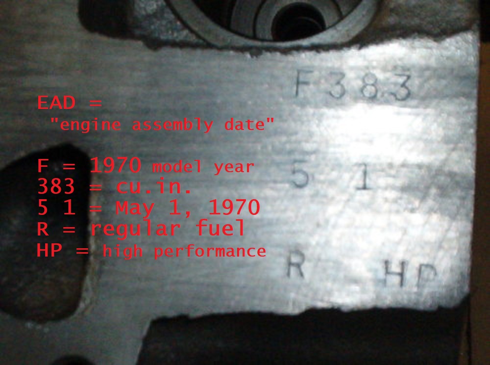 Attached picture moparts F383 5 1 R HP cast 4-16-70-ead.jpg